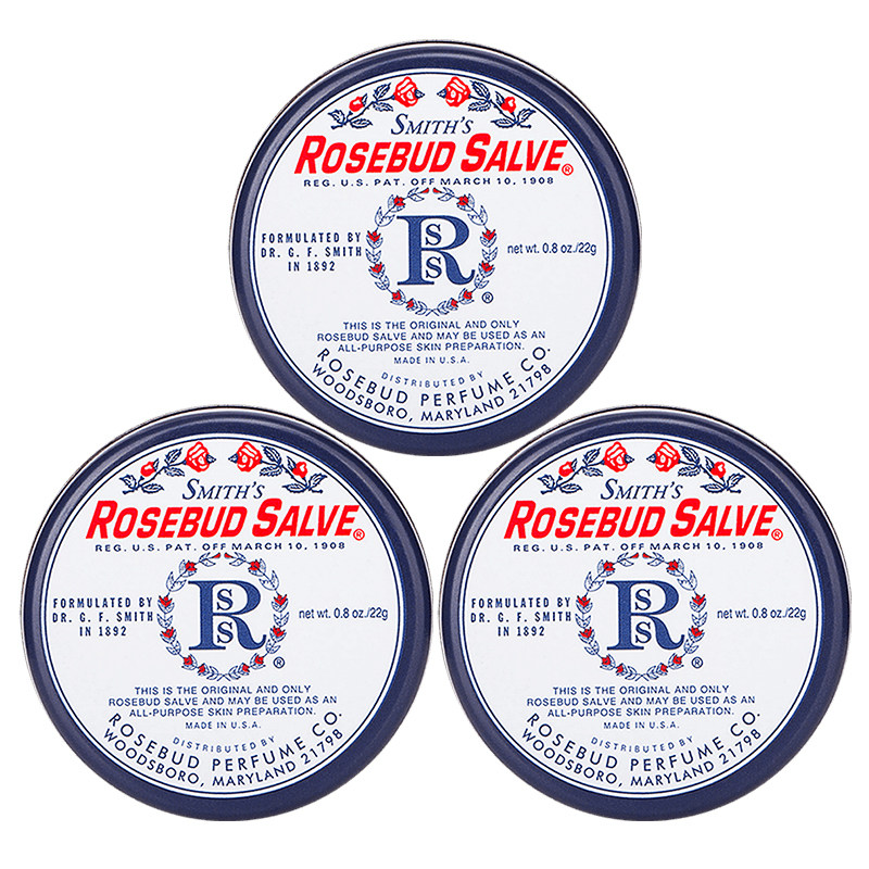 【专享】rosebudsalve美国玫瑰花蕾膏 RosebudSalve海外润唇膏