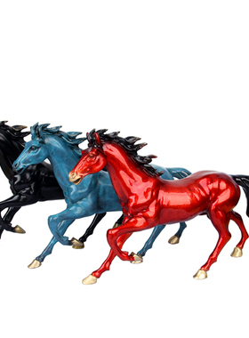 朴器 铜千里马摆件