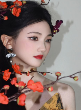 新中式秀禾服发饰古风汉服发饰