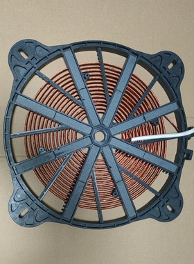 大功率380伏商用6KW-10KW纯铜电磁炉线圈线盘通用双层电感量155uh