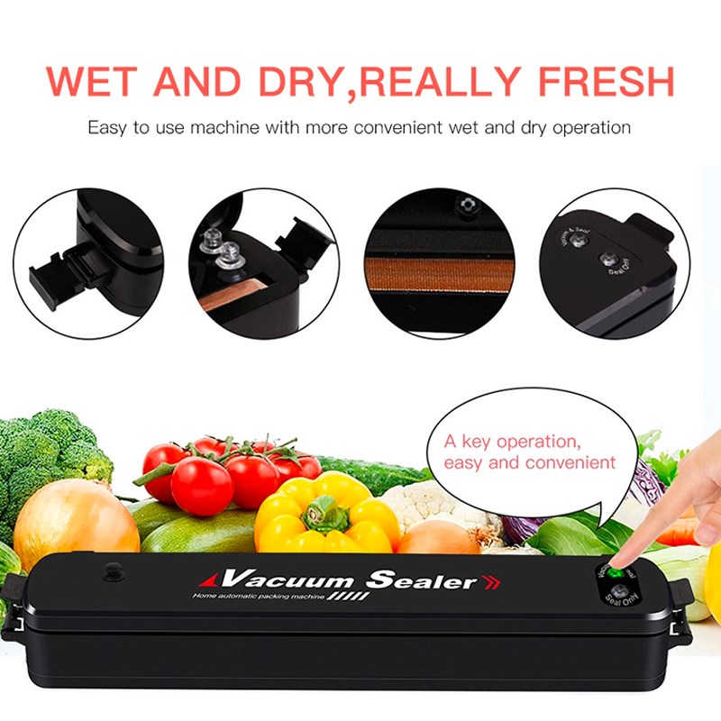 electric food vacuum sealer packaging machine - 图0