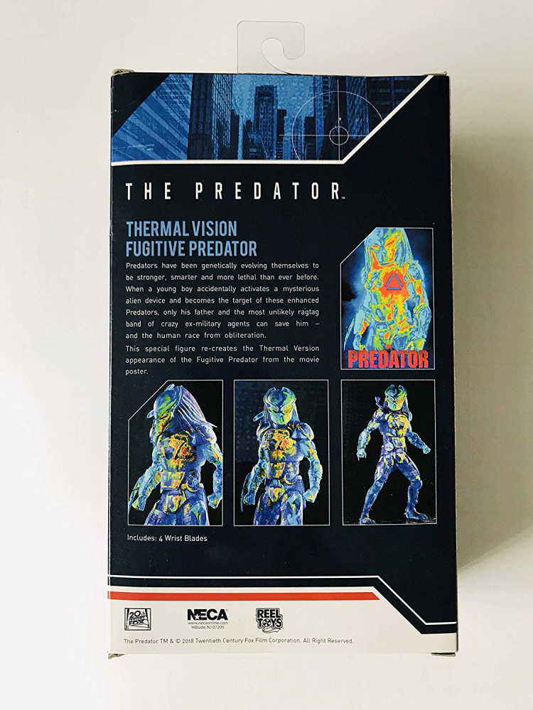 NECA 铁血战士Predator2018电影版热感版7寸关节可动人偶手办公仔 - 图1