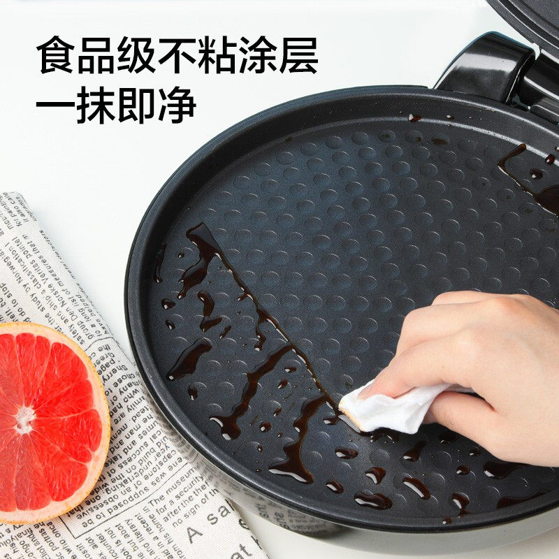 美的家用小型双面加热全自动薄饼锅 美的生活电器电饼铛/可丽饼机/薄饼机