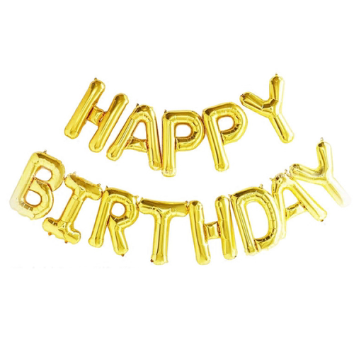 生日快乐气球套餐派对布置装饰happy birthday字母生日趴体气球 - 图3