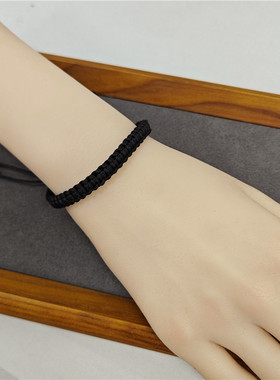 纯银平安中国结手绳自编材料包