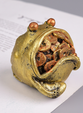 清仓处理三足金蟾茶宠线香插招财摆件精品可养可爱变色青蛙茶庞虫