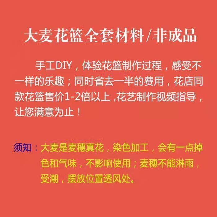 开业花篮麦穗商场开张庆典乔迁气氛布置大麦麦穗气球一对diy全套 - 图1