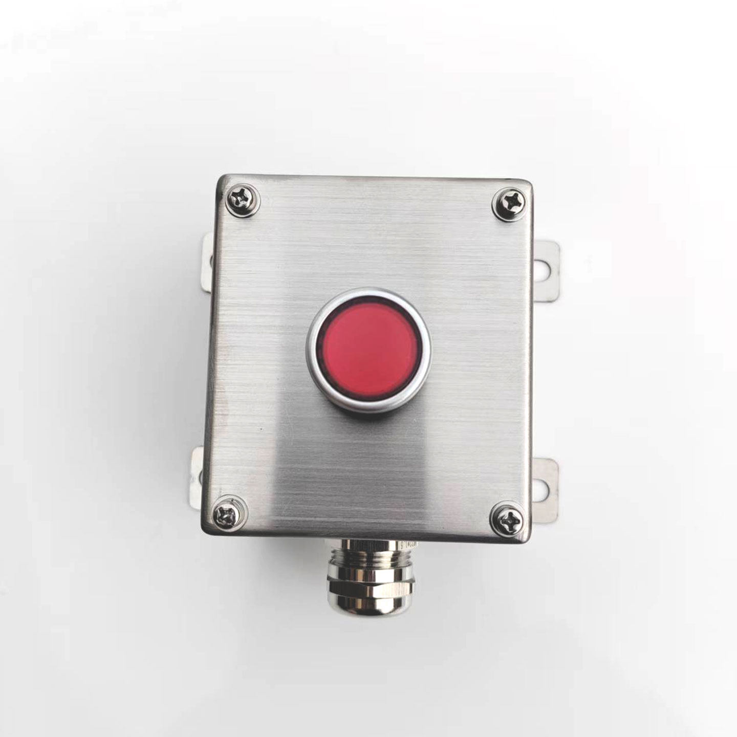 304不锈钢按钮盒急停控制开关箱1268孔22金属防腐防爆接线盒防水,淘宝优惠券,粉丝福利购,淘宝优惠卷