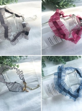 锁骨链女项链颈带项圈脖子饰品