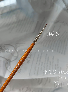 NTS.nail 甄选 韩国美甲晕染彩绘专用笔3水彩颜料美甲笔
