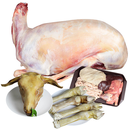 整只全羊套餐30斤 内蒙古新鲜现杀速冻 羊肉羊腿羊排羊蝎子可带皮 - 图0