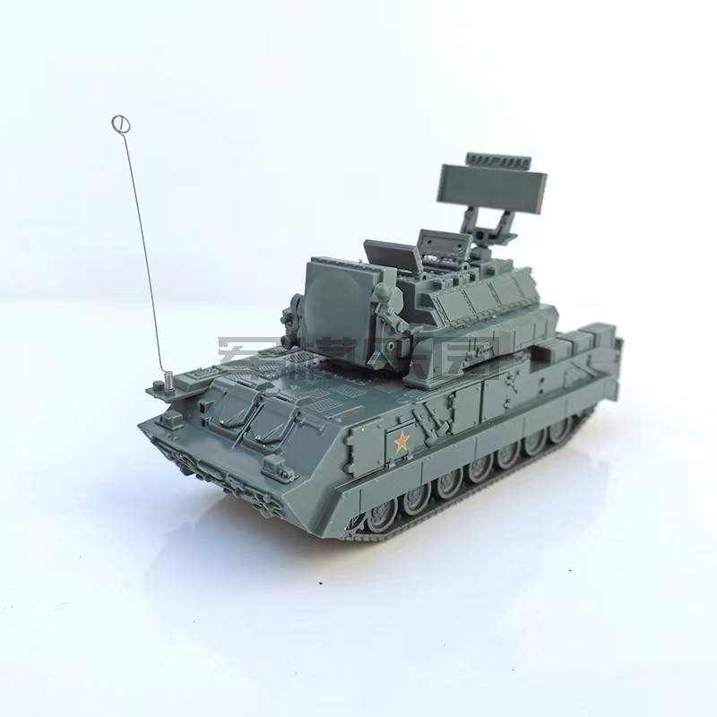 4D正版1/72拼装模型军车红旗17防空导弹军事模型益智拼装玩具摆件 - 图1