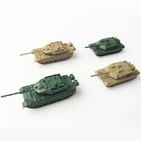 16 Pieces 4d Modern Tank Model 1 144 Scale Heavy Tank Military Hobby Armor Military