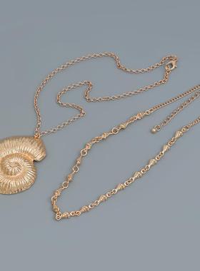 海螺项链时尚合金配饰
