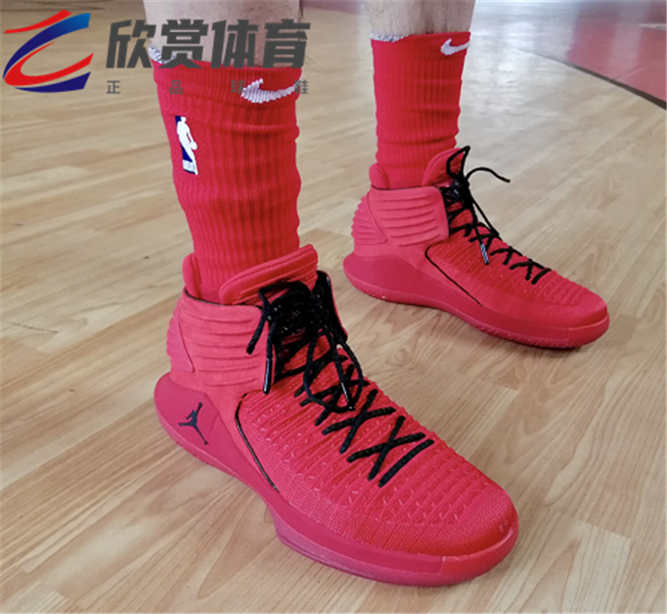 Air Jordan XXXII AJ32新年北卡蓝黑红彩虹 AH3348 AA1253-图2