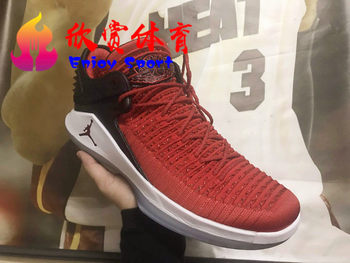 Air Jordan 32 AJ32 Low White Red Chicago Low Basketball AH3347-AA1256-603