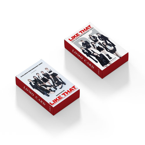 现货55张宝怪小卡Like That小卡baby monster RAMI周边自制lomo - 图1