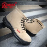 强人 3515 Страхование труда обувь стальная фитинга анти -нот -устойчивая защитная обувь 6 кВ электрические изоляторы электрические сварщики.