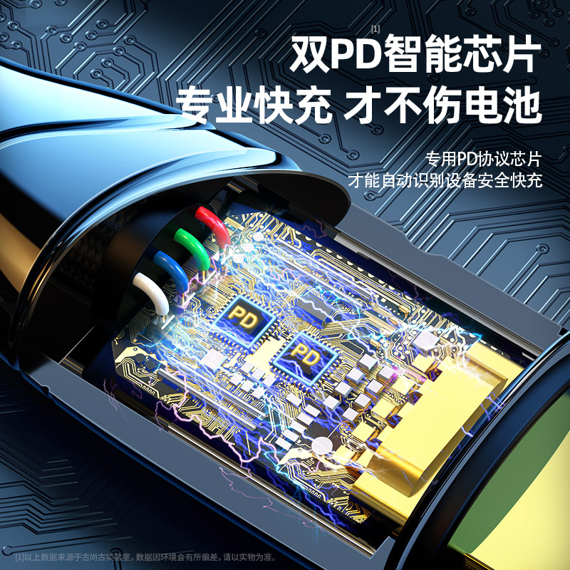 古尚古适用于苹果数据线PD20W快充iphone13手机12Promax充电线11器8冲typec转lighting快速6s闪充ipad平板长x - 图2