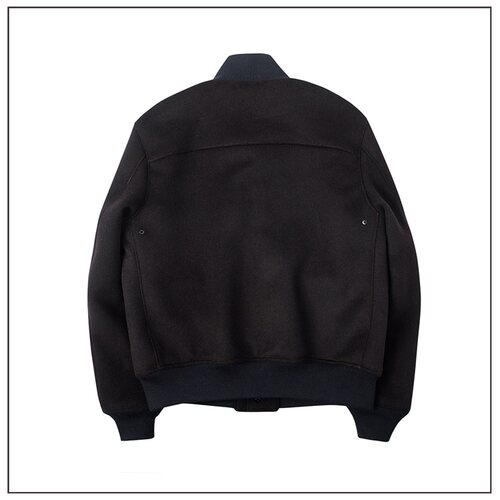 HDK(海觉）黑蝙蝠中队全羊毛A-1 A1飞行服夹克 修身版型 胡歌上身 - 图2