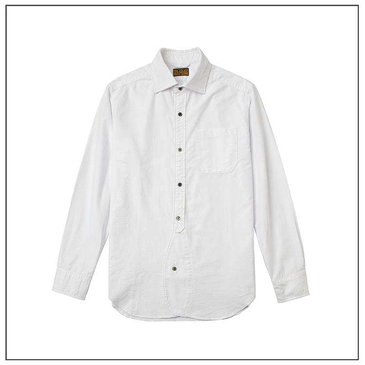 HDK(海觉) BRITISH OFFICERS SHIRT军官衬衫 赤耳牛津纺 军事风格 - 图3