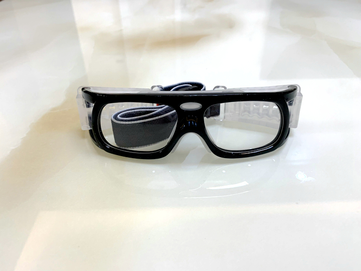 篮球眼镜足球眼镜男户外防雾运动眼镜框架近视篮球防撞护目眼镜-图0