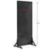 Floor-standing hole plate shelf accessories display rack multi-functional movable push and pull accessories hanger tool storage rack