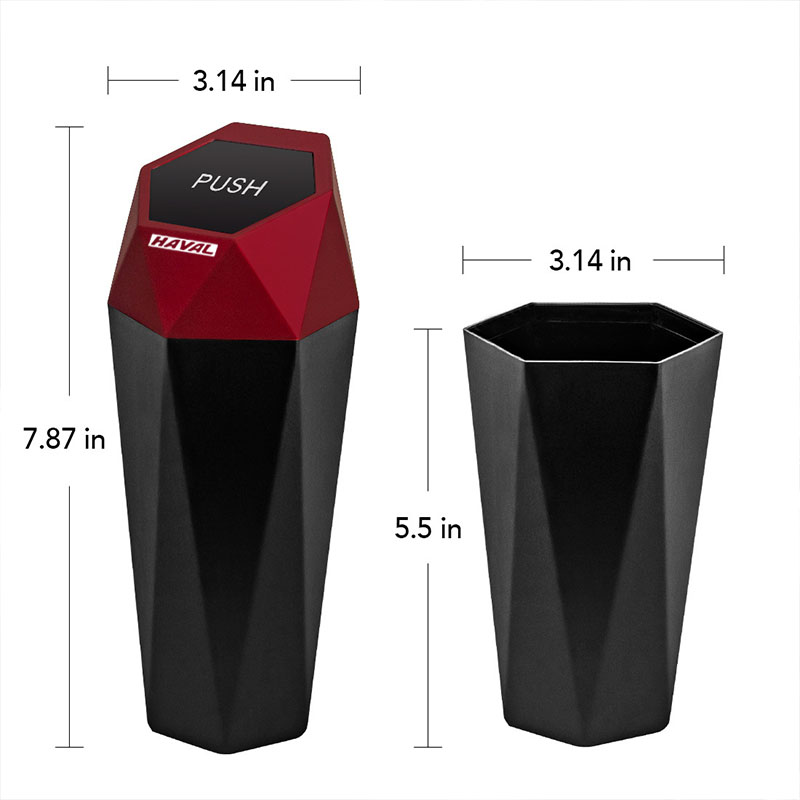 哈弗H6运动版哈佛coupe酷派F5M6F7X置物盒车载垃圾桶汽车内用 - 图0