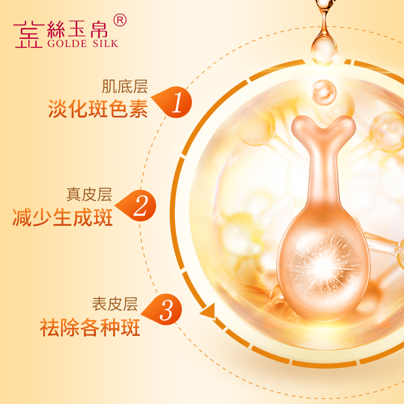 金丝玉帛美白祛斑精华液面部补水保湿提亮肤色淡斑去黄收毛孔紧致 金丝玉帛美白祛斑精华液面部补水保湿提亮肤色淡斑去黄收毛孔紧致