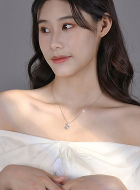 幸福尾随项链女轻奢小众2025新款