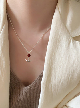 一帆风顺项链女2026年新款小众