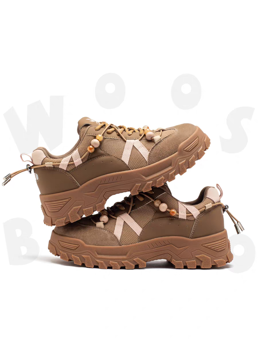 复古厚底增高休闲鞋女2025年新款夏季透气拼色防滑运动鞋潮流小众,淘宝优惠券,粉丝福利购,淘宝优惠卷