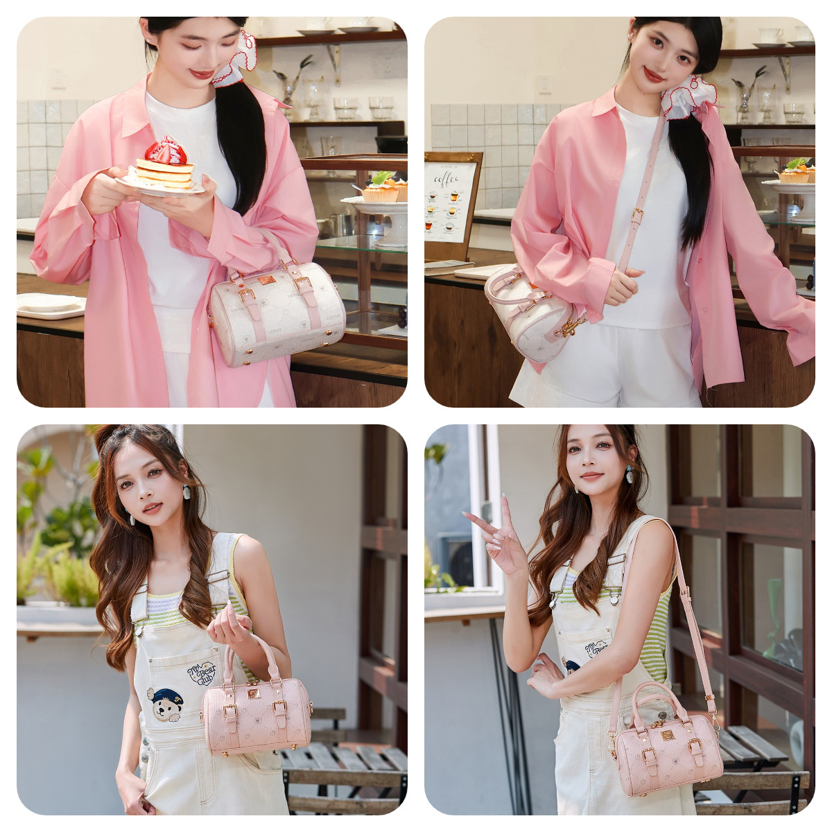 Disney迪士尼正版包包草莓熊枕头包手提单肩斜挂波士顿包生日礼物,淘宝优惠券,粉丝福利购,淘宝优惠卷