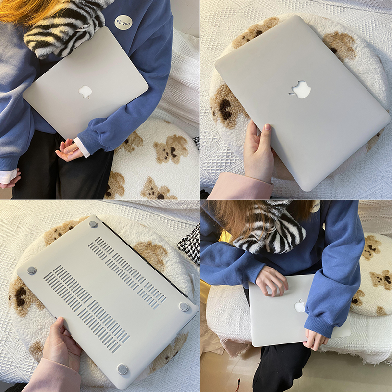 适用macbookair保护壳m1硅胶2020苹果笔记本电脑13寸pro软11/16套-图1