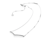 Pandora, мигающее ожерелье, подарок на день рождения, серебро 925 пробы, легкий роскошный стиль