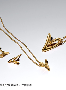 [新品]Pandora潘多拉天性心形小号吊坠项链颈饰心形锁骨链设计