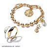 Pandora Ring ME Series Semi-Circle Couple Ring