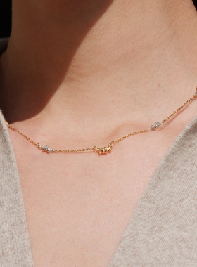 森吾《relink》分色绳结纯银项链