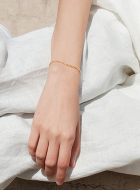 sanswood森吾 双层闪珠手链 轻盈通勤百搭叠戴爆闪夏天女生手饰