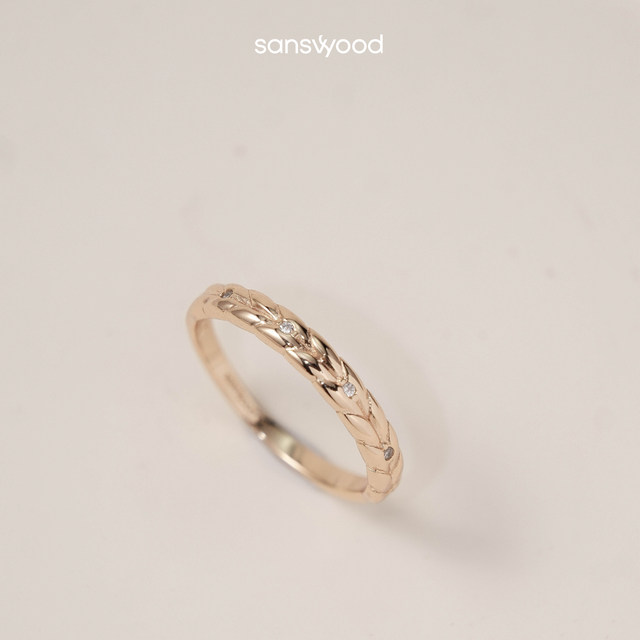 Morigo's new style Sui Sui Peace An Ring for Women's Retro Niche