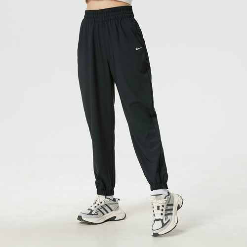 NIKE耐克运动裤长裤女裤2026春季新款跑步训练裤子束脚卫裤HJ1051 - 图0
