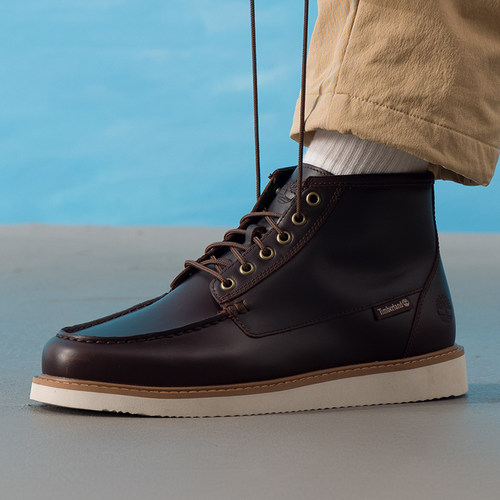 Timberland添柏岚官方男鞋中帮靴徒步鞋商务皮鞋户外休闲鞋运动鞋 - 图1