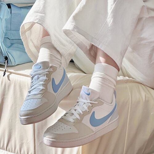 耐克NIKE官方正品女鞋2026夏季新款运动鞋休闲鞋COURT小白鞋板鞋 - 图0