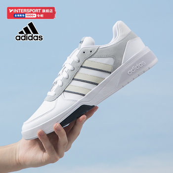 ເກີບ tennis Adidas ເກີບຜູ້ຊາຍ 2024 summer ໃຫມ່ sneakers ຕ່ໍາສຸດ retro ເກີບບາດເຈັບແລະເກີບກິລາ IG7823