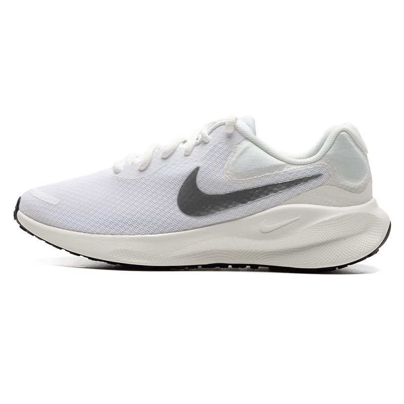 NIKE耐克官方女鞋2024夏季新款运动鞋网面透气白色跑步鞋FB2208-图3
