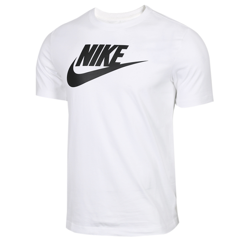 Nike耐克短袖男跑步训练运动T恤圆领休闲白色短袖上衣AR5005-101 - 图3