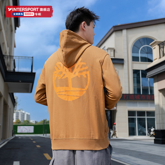 Timberland officiel phare sweat hommes 2025 hiver tenue de ville tricoté pull à capuche chemise de fond