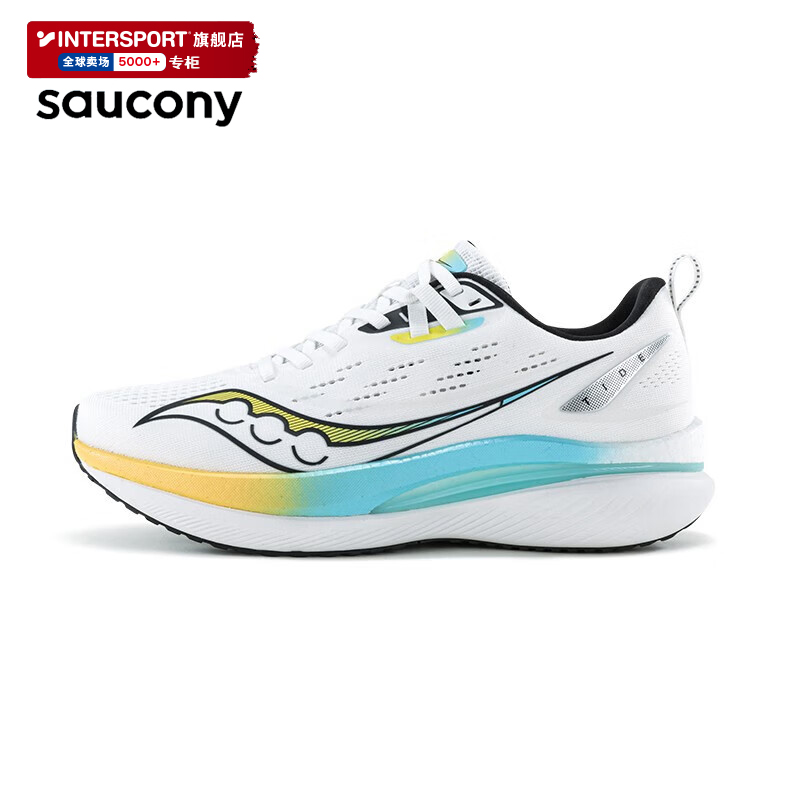 Saucony索康尼男女鞋2024新款TIDE浪潮跑步鞋情侣运动鞋减震跑鞋 - 图3