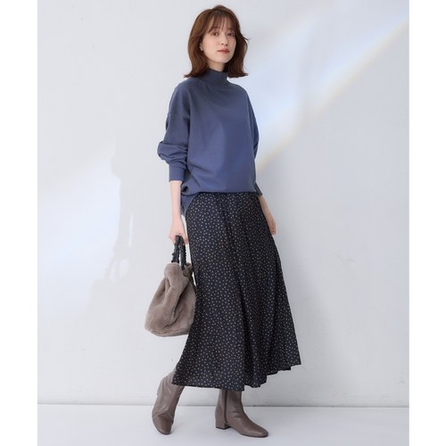 any FAM可机洗日系感半身裙通勤OL秋冬新款女士高腰慵懒适宜 - 图3