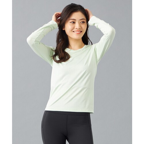 Chacott BALANCE休闲舞蹈瑜伽练功服系列干爽弹力长袖T恤女ONWARD - 图0